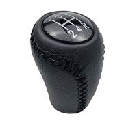 MEXWLOP For Mazda, 3 BK BL 5 CR CW 6 II GH CX-7 ER MX-5 NC 2006-2009 2010 2011 2012 2013 Palanca de palanca de cambios de cuero Pomo de palanca de cambios