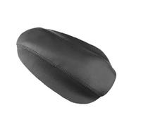 MEXWLOP For NISSAN, Slyphy Sentra 2007 2008-2017 Interior de cuero microfibra for coche, tapa consola central, cubierta caja reposabrazos, embellecedor protector Funda para reposabrazos(B Black)
