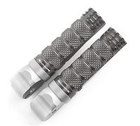 MEXWLOP for, S1000R S1000RR 2011 2012 2013 2014 Estriberas traseras for motocicleta Adaptador de reposapiés Accesorios for pasajero y conductor Reposapiés para motocicleta(Titanium S1000R)