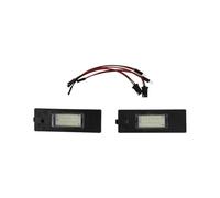 MEXWLOP For, Serie 1 E81 E87 E63 E64 M6 E85 E86 Z4 F12 F13 F20 K48 Lámpara de Placa matrícula Luz Coche sin Error Módulo de luz para matrícula de coche