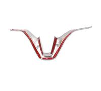 MEXWLOP , for Vezel, HR-V HRV 2014 2015 2016 2017 2018, moldura de inserción de Insignia cromada for Cubierta de Panel de Volante Adhesivo para el embellecedor del Volante