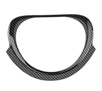 MEXWLOP For Vezel, HR-V HRV 2021 2022 Interior del Coche Fibra de Carbono Anillo Volante Panel Cubierta moldura decoración Marco Adhesivo para Volante