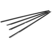 MEXWLOP, for VW, for Golf, 6 Mk6 2008 2009 2010 2011 2012 Moldura de Vidrio Sellos de Ventanas automotrices Sello de Vidrio de Ventana Moldura Tira de Ajuste Moldura para Ventana de Coche
