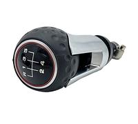 MEXWLOP For VW, for Golf 6 MK6 R20, for 5 A5 MK5 GTI GTD, for Jetta R32 A6 2004-2014 Pomo de palanca cambios coche, funda for maletero Perilla de cambio de marchas para coche(5 Speed Gear Knob)