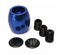 MEXWLOP For VW, for Golf, for Lada, for Kia, Negro Plata Rojo Azul Universal MT Perilla de palanca cambios Palanca Stick Head Ball Car-Styling Perilla de cambio de marchas para coche(Blue)