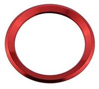 MEXWLOP for, X1 F48 E60 E36 E39 E46 E30 E90 E92 F10 F30 F25, Decoración del Volante Cubierta Circular Accesorios Adhesivos Adhesivo para Volante(Rot)
