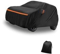 MEXWLOP Funda de Coche, for Twingo II/III 2007-2020 PEVA Spunlace Algodón Exterior Completa for Todo Clima Impermeable A Prueba Cubierta completa para coche impermeable al aire l