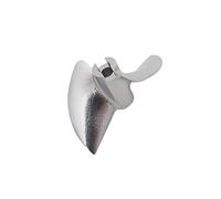 MEXWLOP Hélice CNC for Barco a Control Remoto y Piezas de Repuesto Eje Flexible 3.175 1/8 ", for Motor fueraborda simulado F3 Hélice Marina de Alto Empuje(1PC Propeller)