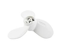 MEXWLOP Hélice fueraborda for, Motor de Barco de 2 HP, 7-1/4 x 5, Tornillo de aleación de Aluminio, Pieza de Motor Marino de 3 Palas Hélice para Barco