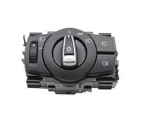 MEXWLOP Interruptor de control de faros delanteros for Serie 1, 3, X1, E87, E82, E90, E91, E92, E93, E84, 61319169404 Unidad de interruptor de faros de coche(BLACK 17)