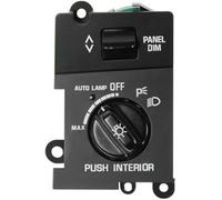 MEXWLOP Interruptor de faros delanteros, for Lincoln, for Town Car 1995-1997 Delantero Unidad de interruptor de faros de coche