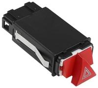 MEXWLOP Interruptor de luces emergencia for coche, compatible con A6 Quattro Allroad, S6 y RS6 (4B0941509D, 4B0941509K, 4B0941509C) Interruptor de peligro del tablero