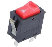 MEXWLOP Interruptor de luces emergencia, for Mercedes-Benz, for 6955459014 A6955459014 Interruptor de peligro del tablero