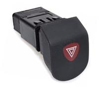 MEXWLOP Interruptor de luces emergencia intermitentes, for Renault, for Kangoo 1.2 .4 .6 .9 7700308821 Interruptor de peligro del tablero