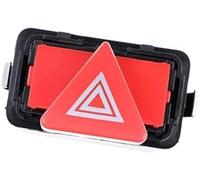 MEXWLOP Interruptor de luces emergencia, relé intermitente, botón rojo en el tablero, for A6, S6, RS6 y C5 (1999-2005) 4B0941509D Interruptor de peligro del tablero