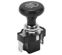 MEXWLOP Interruptor de luz de empuje y tracción for carrito de golf, universal, 12 V, 15 A, for coche, for EZGO Unidad de interruptor de faros de coche