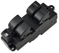 MEXWLOP Interruptor elevalunas Interruptor de ventana estilo coche, energía eléctrica, para 6 2003-2012, botón regulador control elevador BL4E-66-350 BL4E-66-350A(BLACK LHD)