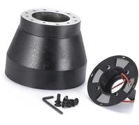 MEXWLOP Jefe del Cubo del Volante Adaptador de Cubo para Volante Boss Kit, bujes Coche Carreras Negros, para E30