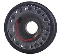 MEXWLOP Jefe del Cubo del Volante Bujes de Volante Coche, para VW, para Golf Mk3 para Polo Boss Kit Adaptador buje Piezas automóvil