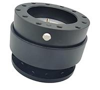 MEXWLOP Jefe del Cubo del Volante Universal de Aluminio 6 Agujeros liberación rápida del Volante Coche Snap Off Hub Adaptador Boss Kit Nd W5FXPDZ004