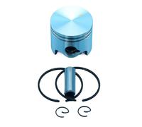 MEXWLOP Juego de Anillos de Pasador de pistón de 38mm, for, FS120 FS200 FS200R FS250, Piezas de Repuesto for desbrozadora Kit de pistón para Motosierra