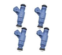 MEXWLOP Juego de inyectores de Combustible de Flujo Combinado de 4 Piezas, for VW, for, 1,8 0280156065 06B133551M Inyector de Combustible del Motor