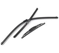 MEXWLOP Juego de limpiaparabrisas Delantero y Trasero 2012-2020, for Chevrolet, Trax, Tracker Limpiaparabrisas Delantero Escobilla limpiaparabrisas Delantera