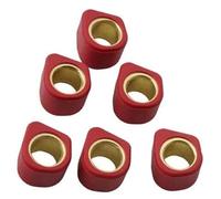 MEXWLOP Juego de rodillos variadores carreras 16 x 13 mm, 4 g, 5, 6 y 7, for facilitar el movimiento scooters 50 1995 1996 50cc 1994 1997 Peso de la polea del scooter eléctrico(BLACK 16x13mm 7g)