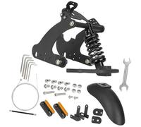 MEXWLOP Kit de Amortiguador Trasero, for Patinete eléctrico NIU Kqi2 Kqi3, Accesorio de actualización de suspensión de Acero y ABS con reducción de Ruido Resorte de suspensión hidráulica