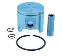 MEXWLOP Kit de anillos de pistón de 40 mm, for Husqvarna, 340E 345 345E 350 EPA, for Jonsered, 2141 2145 2150, for EPA, piezas de repuesto de clip E de pasador de motosierra Kit de pistón para motosie