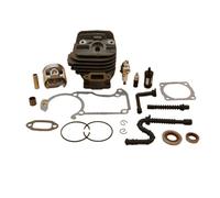 MEXWLOP Kit de bujía filtro manguera combustible pistón cilindro 44,7 mm for STIHL, repuestos for motosierra jardín 026 MS260 Pistón del cilindro de maquinaria de jardín