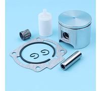 MEXWLOP Kit de cojinete de aguja de filtro de combustible con pasador de anillo de pistón de 46MM, for Husqvarna, 51 55 Rancher EU1, for Jonsered, motosierra 2054 2055 503608171 503608101 Kit de pistó