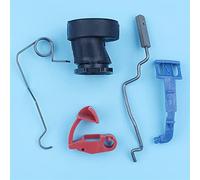 MEXWLOP Kit de control del interruptor del eje del resorte de la varilla del estrangulador del acelerador, for JONSERED, CS2141 2145 CS2150 2147 2149 CS2152 CS2153, pieza de repuesto for motosierra Ki