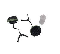 MEXWLOP Kit de filtro combustible con tapa for motosierra, for Husqvarna, 440 445 450 455 piezas repuesto for Tapa del tanque de combustible