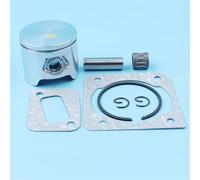 MEXWLOP Kit de juntas de silenciador de cilindro de rodamiento de agujas de pasador de anillo de pistón de 44mm, for Husqvarna, 350 351 340 345 CS2150 CS2145 CS2141 503 89 96-71 Kit de pistón para mot