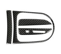 MEXWLOP Kit de moldura cubierta panel caja cambios coche ABS, for Ford, Mustang, 2015 2016 2017 Panel embellecedor de cambio de marchas de coche