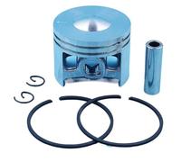 MEXWLOP Kit de Pasador de Anillo de pistón de 46 mm, for Motosierra, 028 Super 028AV 028WB 1118 030 2003, Pieza de Repuesto Kit de pistón para Motosierra