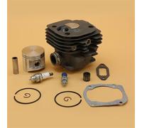MEXWLOP Kit de pistón cilindro for motosierra jardín Husqvarna 371 372 372XP 365 362, JONSERED 2171 2165 2163 2071 2065 2063 Pistón del cilindro de maquinaria de jardín(H365 48MM)