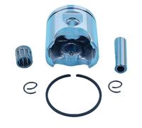 MEXWLOP Kit de rodamientos de Anillo de pistón de 40mm, for Husqvarna, 340 340E 345 345E 350 EPA, for Jonsered, 2141 2145 Pieza de Repuesto de Motosierra Kit de pistón para Motosierra