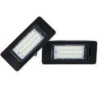 MEXWLOP Lámpara de luz matrícula LIGHT 12V 6000K blanca, for, E39 E82 E90 X5 X6, lámpara iluminación for coche 63267165646 63267193293 Unidad de luz de matrícula