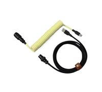 MEXWLOP LANO-Teclado mecánico en Espiral Paracord Personalizado, Cable de Resorte de Datos Tipo C, Bobina de Aviador GX16, Cable en Espiral USB C for Juegos Cable para portón Trasero(Mixed NO. 5)
