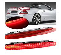 MEXWLOP Lente ahumada Luz ROJA 3ª luz de Freno de Tercera Parada lámpara Trasera de Alto Nivel, for Mercedes-Benz, SL R230 2001-2012 OEM: A2308200056 Luz de Freno Trasera de Alto Rendimiento(1pcs LED