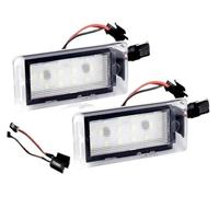 MEXWLOP Luz de matrícula 2x, for Chevrolet for Corvette, for Camaro, for Cruze, SS for Impala Luces Coche Módulo de luz para matrícula de coche