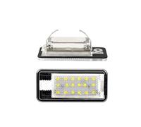 MEXWLOP Luz de placa matrícula, for, A3, A4, S4, RS4, B6, B7, A6, RS6, S6, C6, S5, Q7, A8, S8, Avant, Canbus, lámpara sin errores, 2 uds Módulo de luz para matrícula de coche