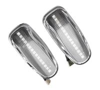 MEXWLOP Luz de señal de giro para coche, para DODGE, para Sprinter 2003-2006, repetidor de lámpara de posición lateral LED 2X Luz de señal del espejo de la puerta (Dynamic (Dynamic Crystal)