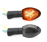 MEXWLOP Luz indicadora de señal de giro, for SUZUKI, DL 1050 1000 650 V-Strom/ADV/XT SV650 Gladius GSXS 950 GSR 750 lámpara intermitente for motocicleta Luz indicadora de motocicleta(Smoke Light)