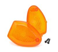 MEXWLOP Luz indicadora de señal de giro, for SUZUKI, DL 1050 1000 650 V-Strom/ADV/XT SV650 Gladius GSXS 950 GSR 750 lámpara intermitente for motocicleta Luz indicadora de motocicleta(Amber Lens)
