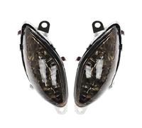 MEXWLOP Luz indicadora de señal de giro LED, for SUZUKI, for HAYABUSA GSX1300R 1999-2007, lámpara intermitente de giro delantero de motocicleta GSX 1300 R 2004 Luz indicadora de motocicleta(Smoke)