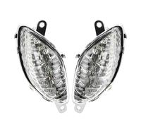 MEXWLOP Luz indicadora de señal de giro LED, for SUZUKI, for HAYABUSA GSX1300R 1999-2007, lámpara intermitente de giro delantero de motocicleta GSX 1300 R 2004 Luz indicadora de motocicleta(Clear)