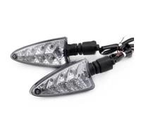 MEXWLOP Luz intermitente LED, for, for R1200 GS/ADV R1200R K1200 R K1300 S C600 C650, for Sport C650GT, lámpara indicadora delantera/trasera de motocicleta Luz indicadora de motocicleta(36mm)